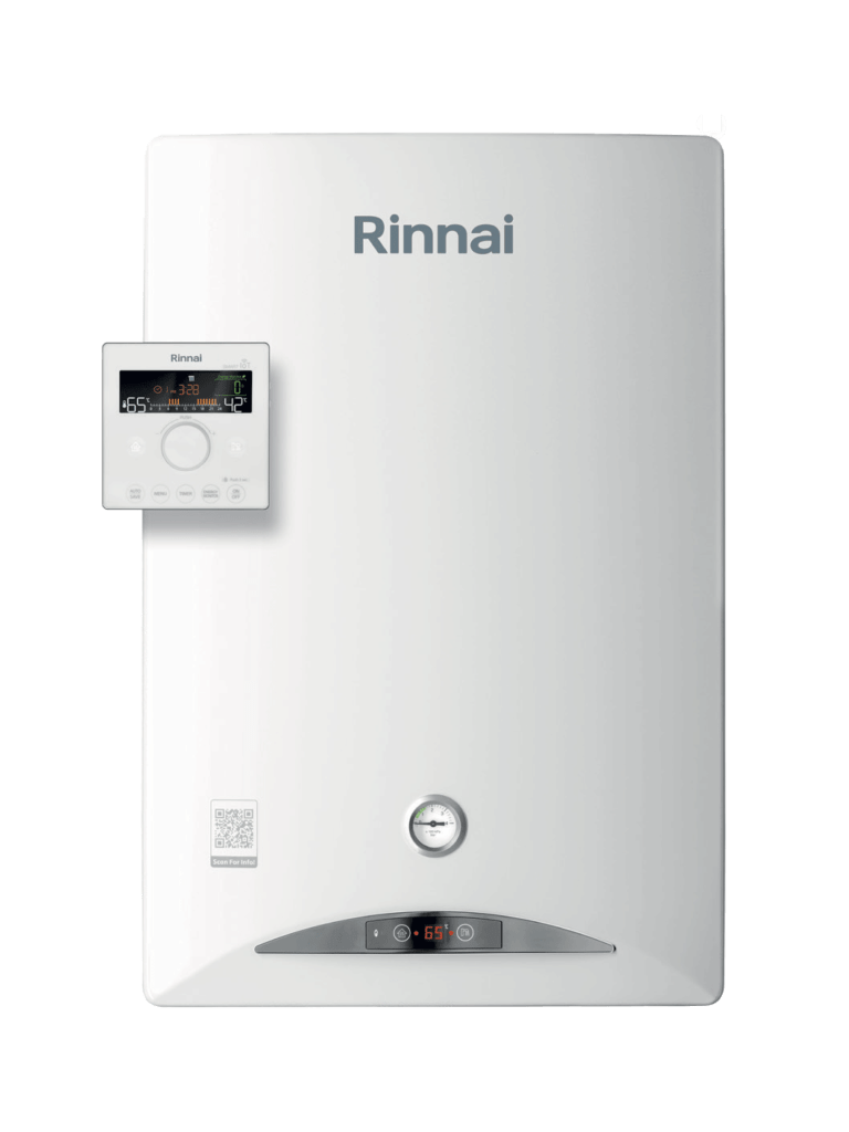 Кондензен котел на Rinnai ZEN 34 оборудван с WiFi модул и термостат с  дистанционен интерфейс – Ин Газ ЕООД